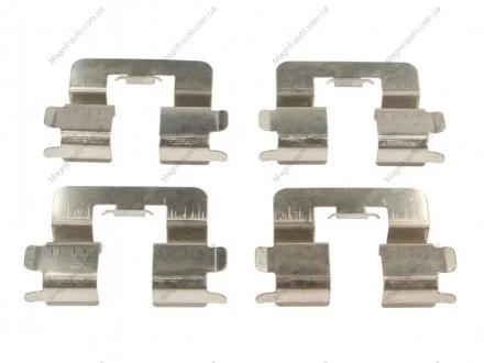 Монтажний набір гальмівних колодок передн TOYOTA COROLLA, COROLLA VERSO 1.3-2.2D 01.01-03.09 QUICK BRAKE 1091741