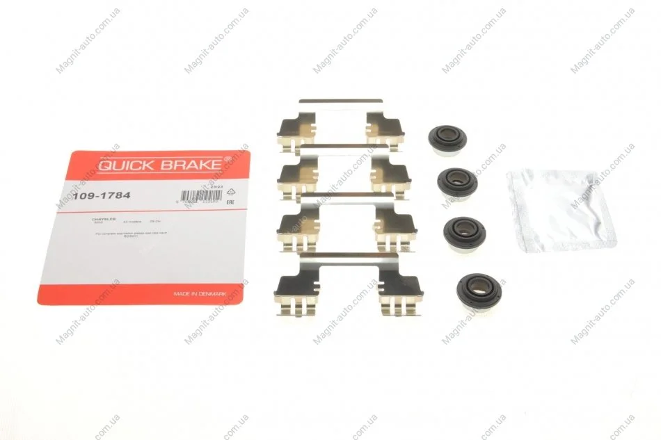 Монтажный набор тормозных колодок CHRYSLER 300C LANCIA THEMA 2.7-6.1 09.04- QUICK BRAKE 1091784 (фото 1)
