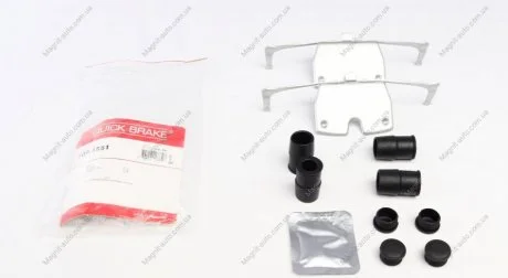 Комплект прижимных планок тормозного суппорта. QUICK BRAKE 1091851