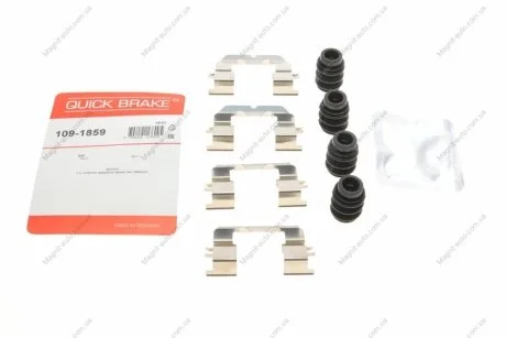 Монтажный комплект дисковых колодок QUICK BRAKE 1091859