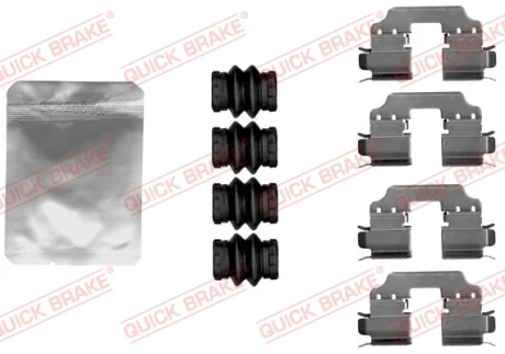 Монтажный комплект дисковых колодок QUICK BRAKE 1091881