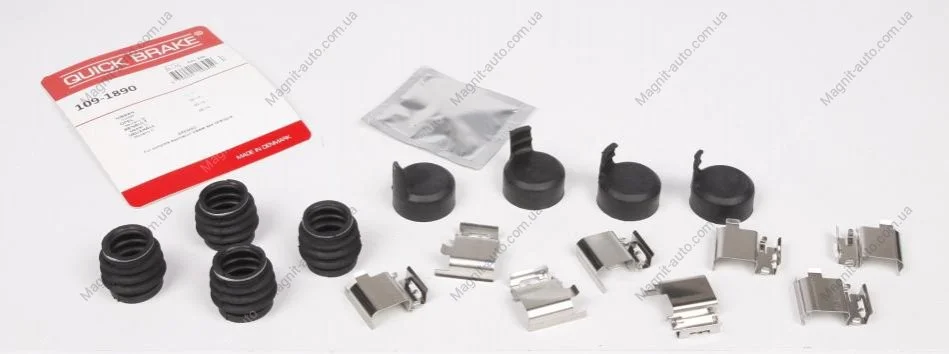 Комплектующие, колодки дискового тормоза QUICK BRAKE 1091890 (фото 1)