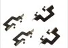 Монтажный набор тормозных колодок CITROEN C2, C2 ENTERPRISE, C3 I 1.1-1.4LPG 02.02-09.12 QUICK BRAKE 1091242 (фото 1)