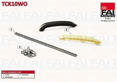 Комплект цели привода распредвала Fischer Automotive One (FA1) TCK10WO (фото 1)