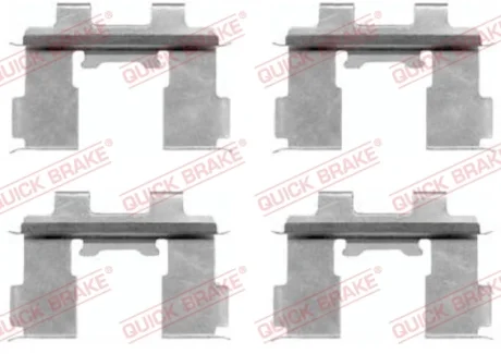 Монтажный комплект дисковых колодок QUICK BRAKE 1091630