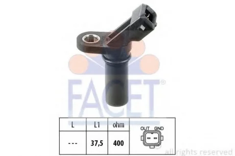 Датчик положення колінчастого валу FACET 90188