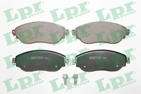 Комплект гальмівних колодок LPR 05P1901