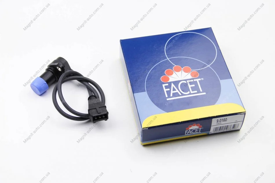 Датчик коленвала Opel ASTRA G, OMEGA B, VECTRA B/C 2.0D/2.2D 96- FACET 90160 (фото 1)
