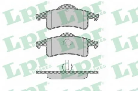 Колодки гальмівні дискові задні Jeep Cherokee (95-01), Grand Cherokee II LPR 05P1354