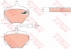 Комплект тормозных колодок, дисковый тормоз TRW GDB976 (фото 1)