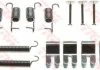 Монтажный набор тормозной колодки TOYOTA AVENSIS, CARINA E VI, CELICA, COROLLA, COROLLA VERSO, PRIUS, YARIS, YARIS VERSO 1.0-2.4 04.92-12.09 TRW SFK385 (фото 1)