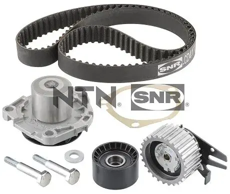 Комплект ГРМ + помпа Fiat Doblo/Ducato/Opel Astra/Combo/Zafira B 1.9-2.0 05- SNR NTN KDP453250 (фото 1)