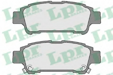 Комплект тормозных колодок, дисковый тормоз LPR 05P996 (фото 1)