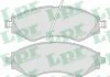 Комплект гальмівних колодок з 4 шт. дисків LPR 05P729 (фото 1)