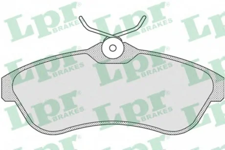 Тормозные колодки LPR 05P806