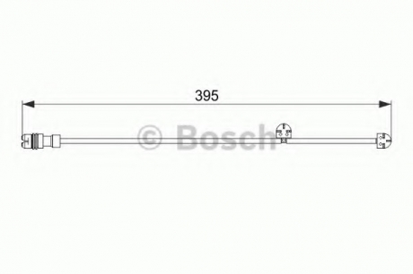 Сигнализатор, износ тормозных колодок BOSCH 1987474559 (фото 1)