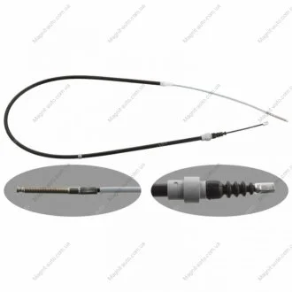 Трос, стояночная тормозная система FEBI BILSTEIN 27154