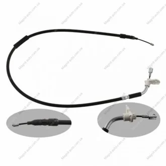Трос стояночного тормоза, правый FEBI BILSTEIN 34909