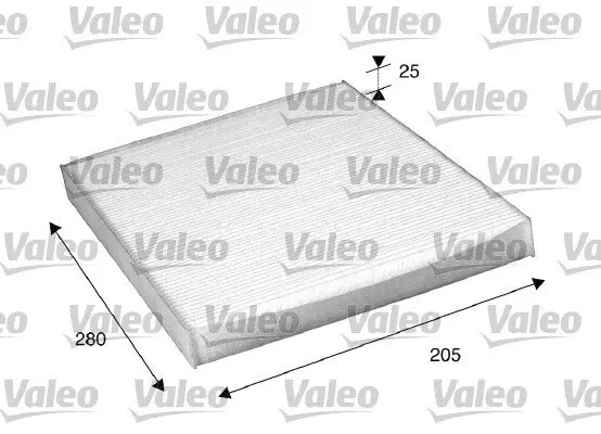 Фильтр салона Valeo 698885 (фото 1)