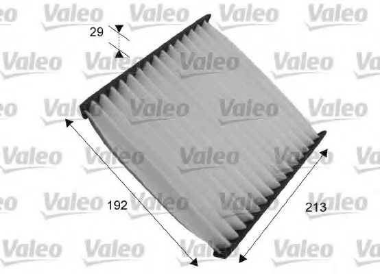Фильтр, воздух во внутренном пространстве VALEO Valeo 715550 (фото 1)