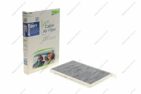 Фільтр салону із елементами активованого вугілля RENAULT KOLEOS I 2.0D/2.5 07.08- Valeo 715667