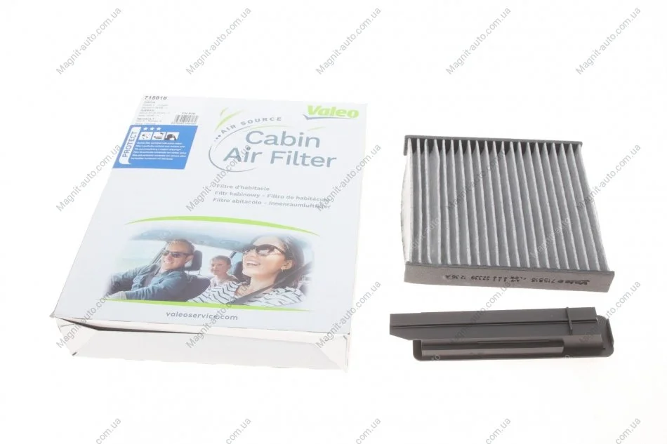 Фильтр салона DACIA/NISSAN/RENAULT Logan/Micra/Clio "1,0-2,0 "03>> Valeo 715818 (фото 1)