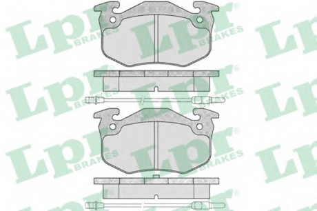 Комплект тормозных колодок, дисковый тормоз LPR 05P201 (фото 1)
