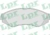 Комплект тормозных колодок, дисковый тормоз LPR 05P710 (фото 1)