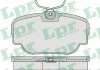 Комплект тормозных колодок, дисковый тормоз LPR 05P739 (фото 1)