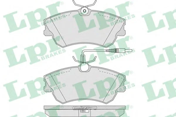 Комплект тормозных колодок, дисковый тормоз LPR 05P750 (фото 1)