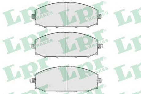 Комплект тормозных колодок, дисковый тормоз LPR 05P845 (фото 1)