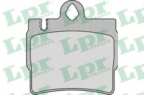 Комплект тормозных колодок, дисковый тормоз LPR 05P900 (фото 1)