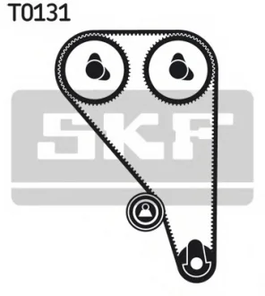 Ремкомплект ГРМ + помпа FORD/VOLVO C-Max/Fiesta/Focus/Mondeo/TransitConnect/S60/V70 "1,6 "10>> SKF VKMC04215