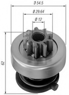 Ведущая шестерня, стартер MAGNETI MARELLI 940113020167