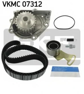 Роликовый модуль натяжителя ремня (ролик, ремень, насос) SKF VKMC07312
