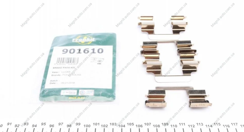 Планка супорта заднього притискна VW T5 (03-10) (Lucas) Frenkit FRENKIT 901610 (фото 1)