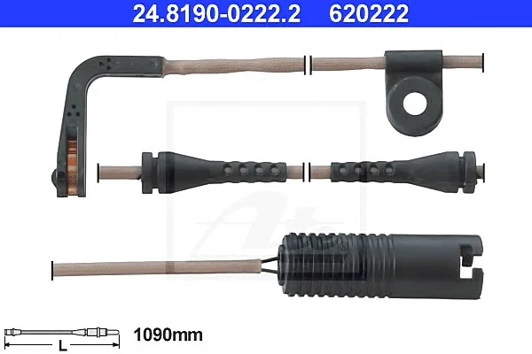 Сигнализатор, износ тормозных колодок ATE 24819002222 (фото 1)