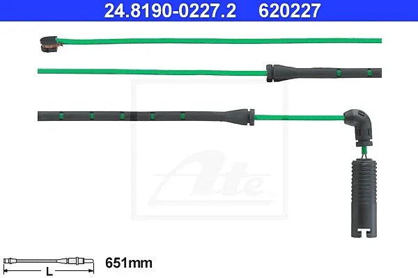 Сигнализатор, износ тормозных колодок ATE 24819002272 (фото 1)