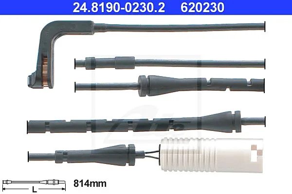 Сигнализатор, износ тормозных колодок ATE 24819002302 (фото 1)