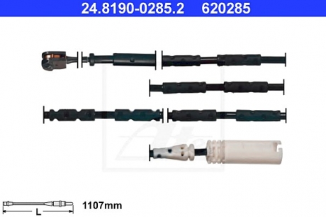 Сигнализатор, износ тормозных колодок ATE 24819002852