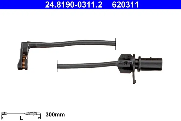 Сигнализатор, износ тормозных колодок ATE 24819003112 (фото 1)