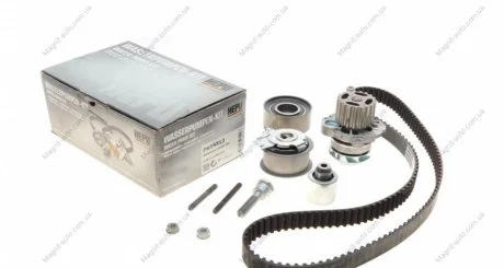 Водяной насос + комплект зубчатого ремня HEPU PK05512