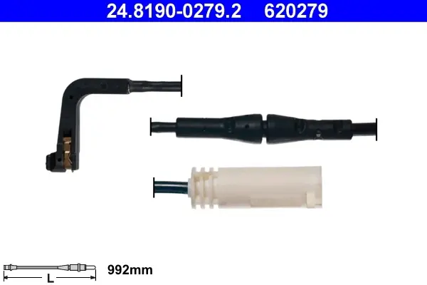 Сигнализатор, износ тормозных колодок ATE 24819002792 (фото 1)