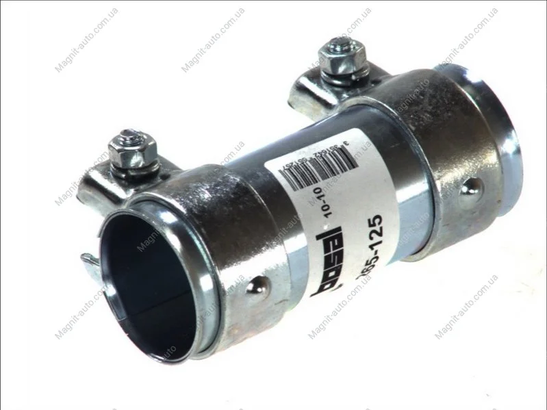 Соединитель труб (43x125 мм) AUDI A6 C5 FIAT PUNTO KIA PICANTO I OPEL ADAM, AGILA A, CORSA D SEAT AROSA, CORDOBA, CORDOBA VARIO, IBIZA II, INCA SKODA FELICIA I, FELICIA II 1.0-2.8 08.83-05.19 BOSAL 265125 (фото 1)