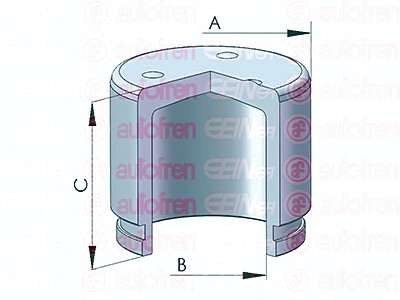 Поршень, корпус скобы тормоза SEINSA AUTOFREN D025424