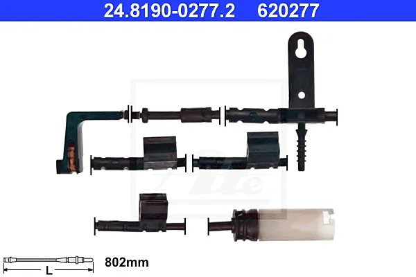 Сигнализатор, износ тормозных колодок ATE 24819002772 (фото 1)