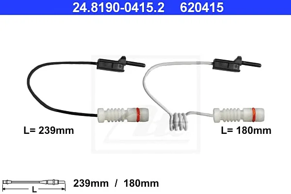Сигнализатор, износ тормозных колодок ATE 24819004152 (фото 1)