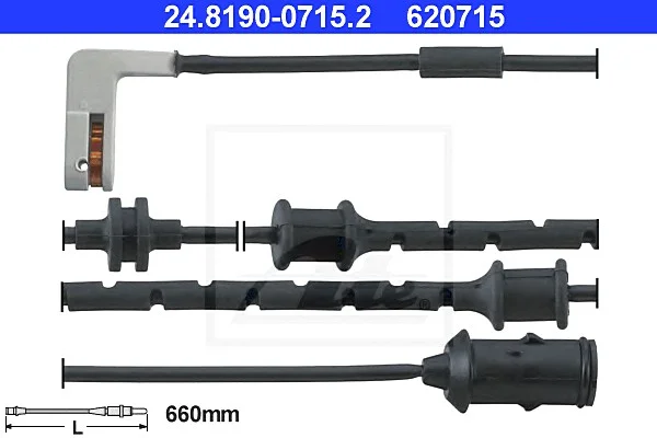 Сигнализатор, износ тормозных колодок ATE 24819007152 (фото 1)