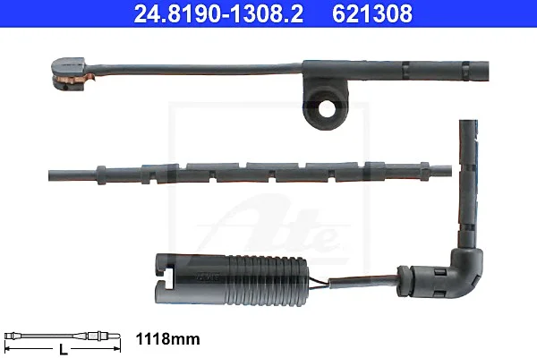 Сигнализатор, износ тормозных колодок ATE 24819013082 (фото 1)