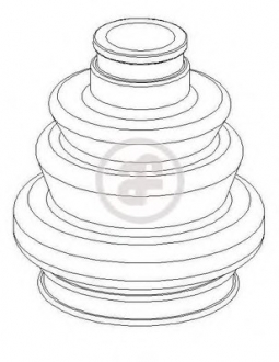 Комплект пылника, приводной вал SEINSA AUTOFREN D8435